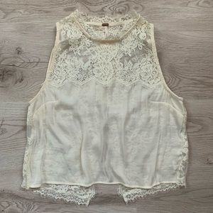 New Free People Lace Top Size Small